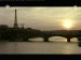 pohled na večerní paříž